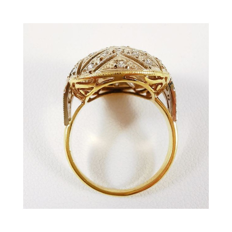 Bague Diamants 2 Ors 750 - 18 carats
