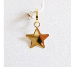 Pendentif Etoile Or Jaune 750 - 18 carats