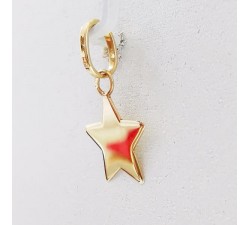 Pendentif Etoile Or Jaune 750 - 18 carats
