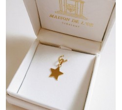 Pendentif Etoile Or Jaune 750 - 18 carats