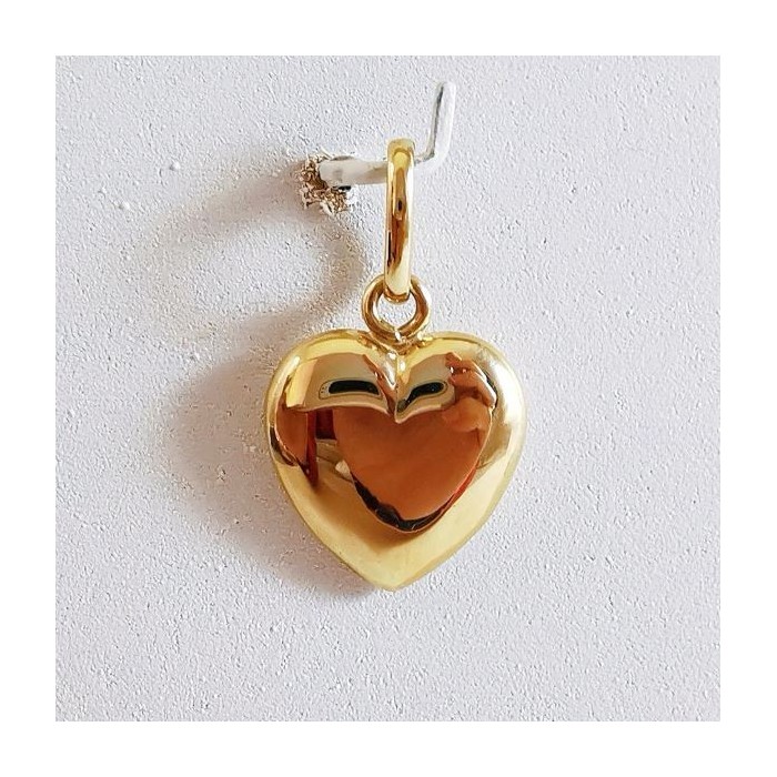 Pendentif Coeur Or Jaune 750 - 18 carats