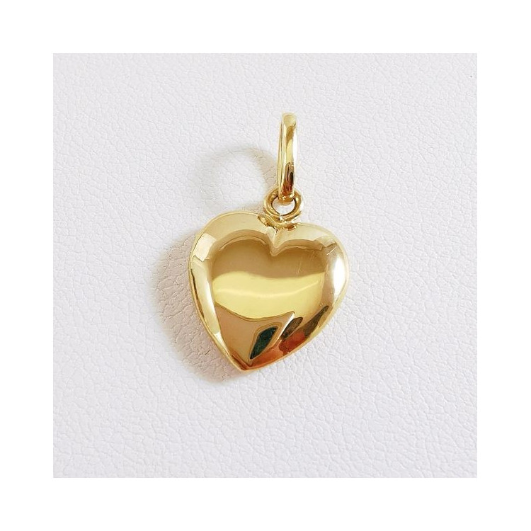 Pendentif Coeur Or Jaune 750 - 18 carats