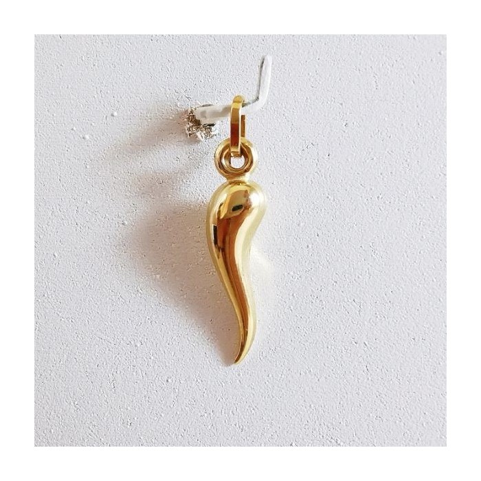 Pendentif Piment / Corne Or Jaune 750 - 18 carats