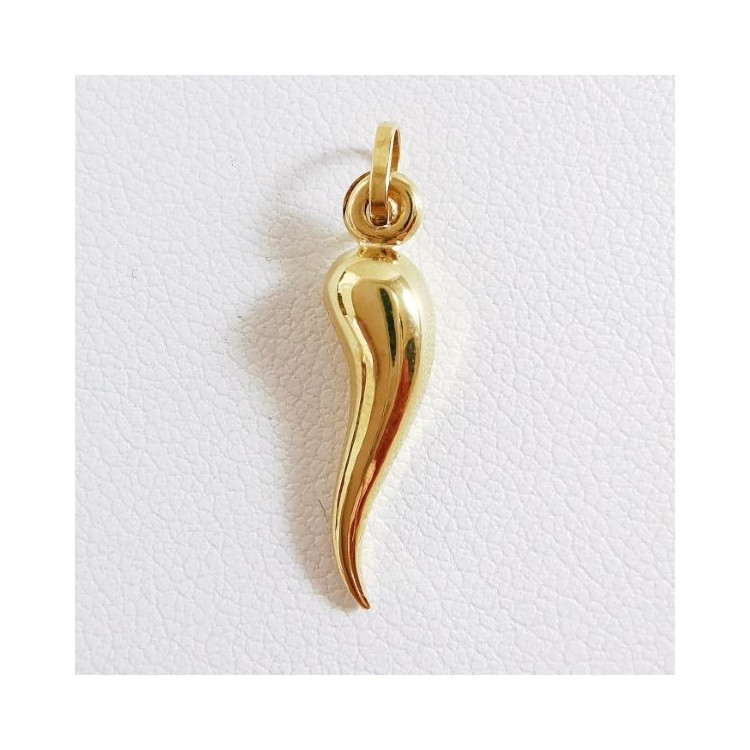 Pendentif Piment / Corne Or Jaune 750 - 18 carats
