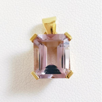 Pendentif Améthyste Or Jaune 750 - 18 carats