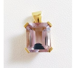 Pendentif Améthyste Or Jaune 750 - 18 carats