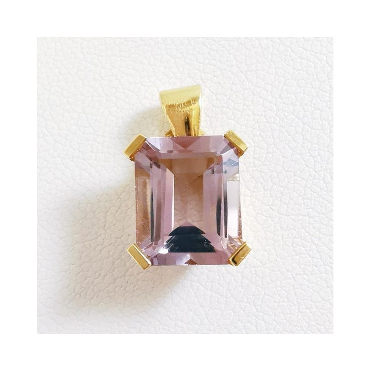 Pendentif Améthyste Or Jaune 750 - 18 carats