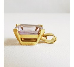 Pendentif Améthyste Or Jaune 750 - 18 carats