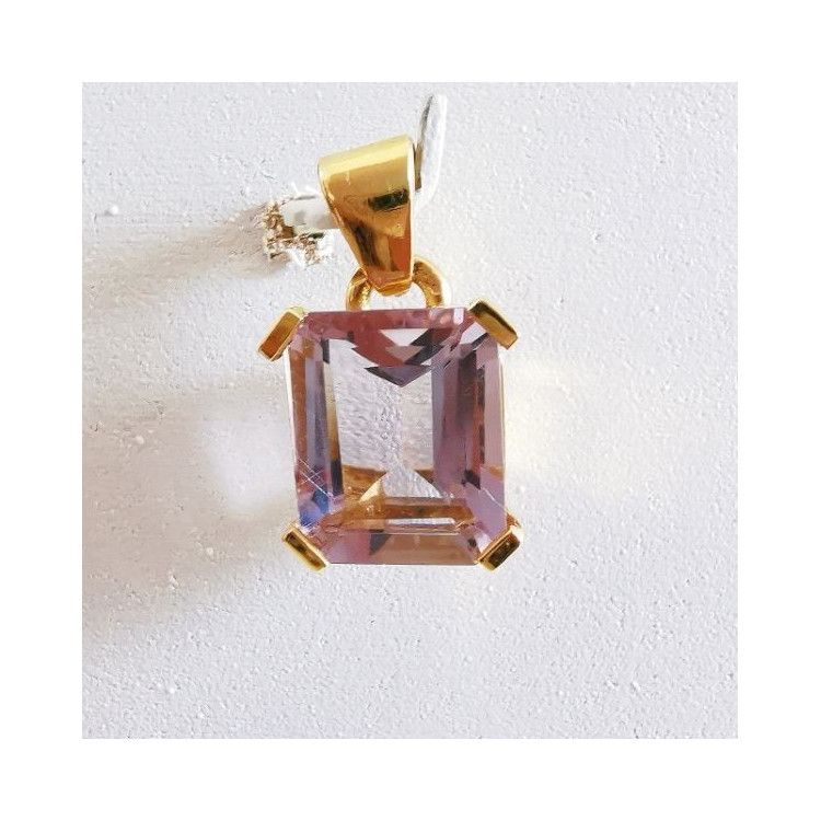 Pendentif Améthyste Or Jaune 750 - 18 carats
