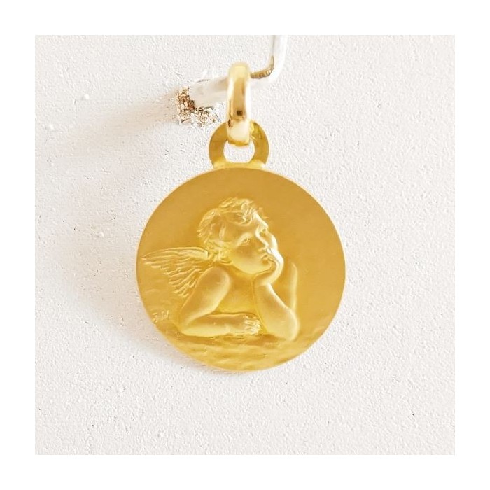 Médaille Ange Or Jaune 750 - 18 carats