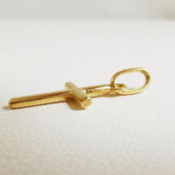 Croix Petit Modèle Or Jaune 750 - 18 carats