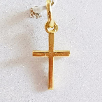 Pendentif Croix Or Jaune 750 - 18 carats