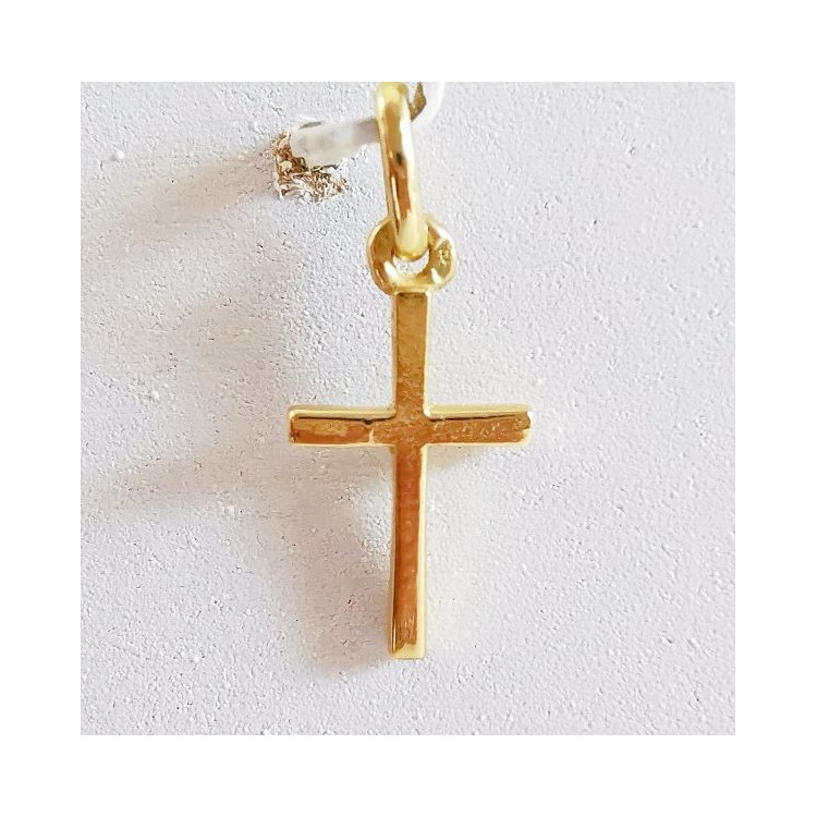 Pendentif Croix Or Jaune 750 - 18 carats