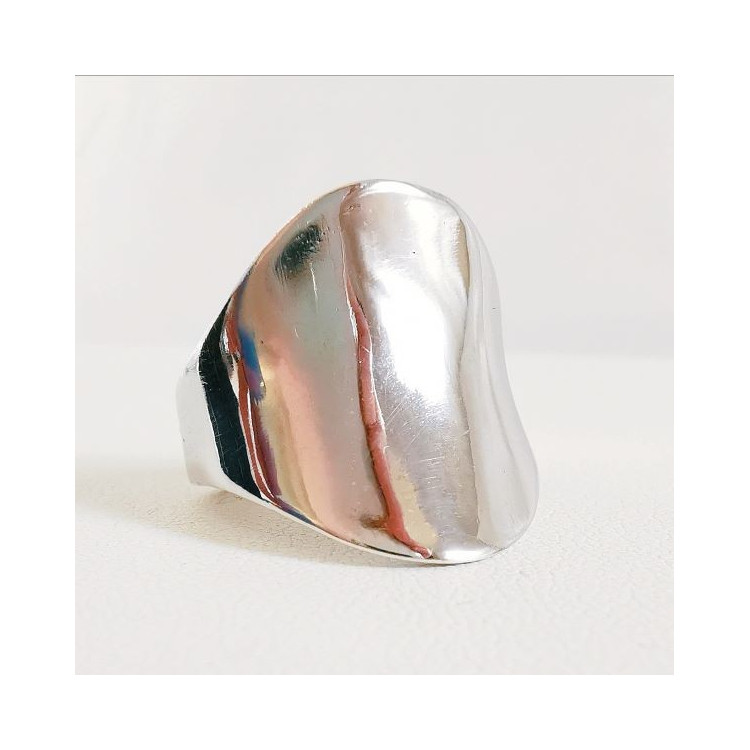 Bague Incurvée Argent