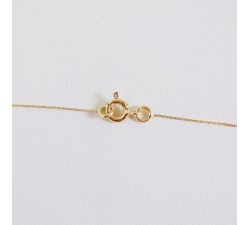 Chaîne 40 cm Or Jaune 750 - 18 carats Maille Forçat 0.90 grammes