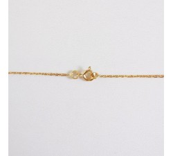 Chaîne 45 cm Or Jaune 750 - 18 carats Maille Forçat 3.10 grammes
