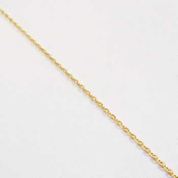 Chaîne 45 cm Or Jaune 750 - 18 Carats Maille Forçat 4.20 Grammes