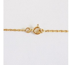 Chaîne 45 cm Or Jaune 750 - 18 Carats Maille Forçat 4.20 Grammes