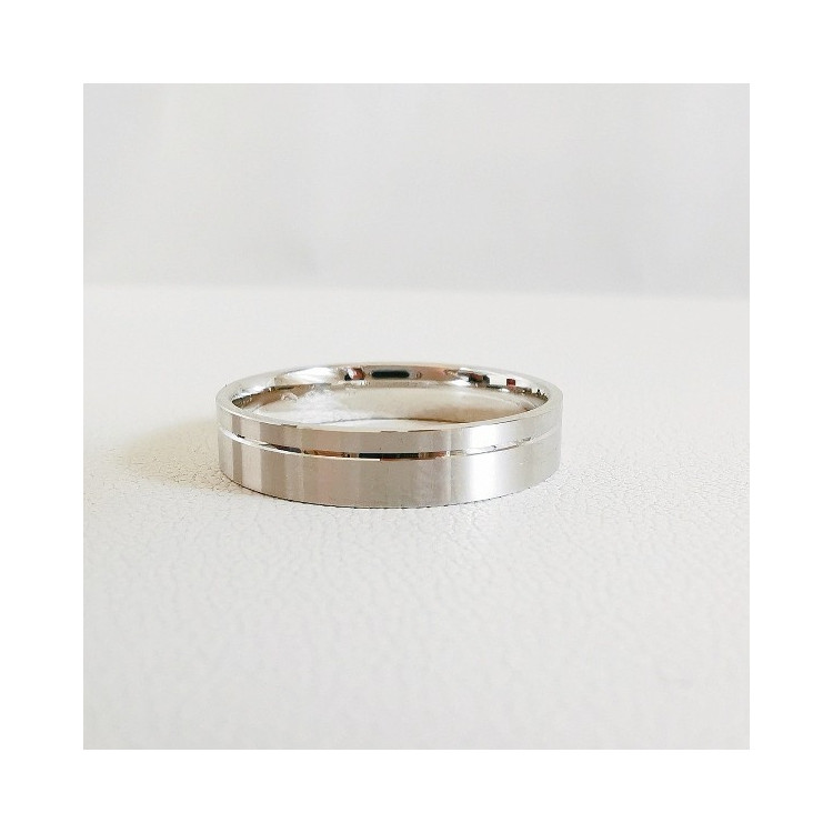 Alliance "Horizon" Or Blanc 750 - 18 carats