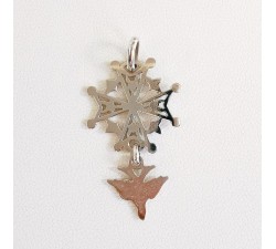 Croix Huguenote Or Blanc 750 - 18 carats