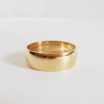 Alliance Hausmann Or Jaune 750 - 18 carats (demi bombée)