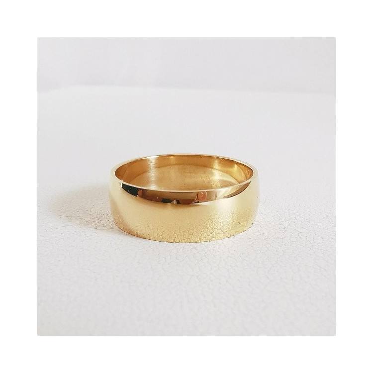 Alliance Hausmann Or Jaune 750 - 18 carats (demi bombée)