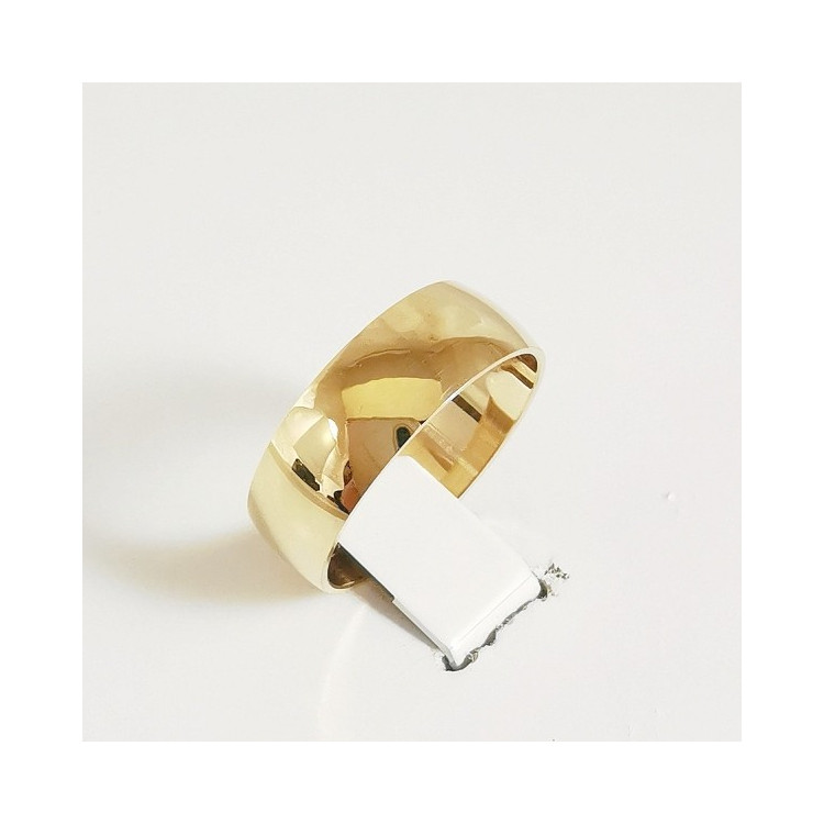 Alliance Hausmann Or Jaune 750 - 18 carats (demi bombée)