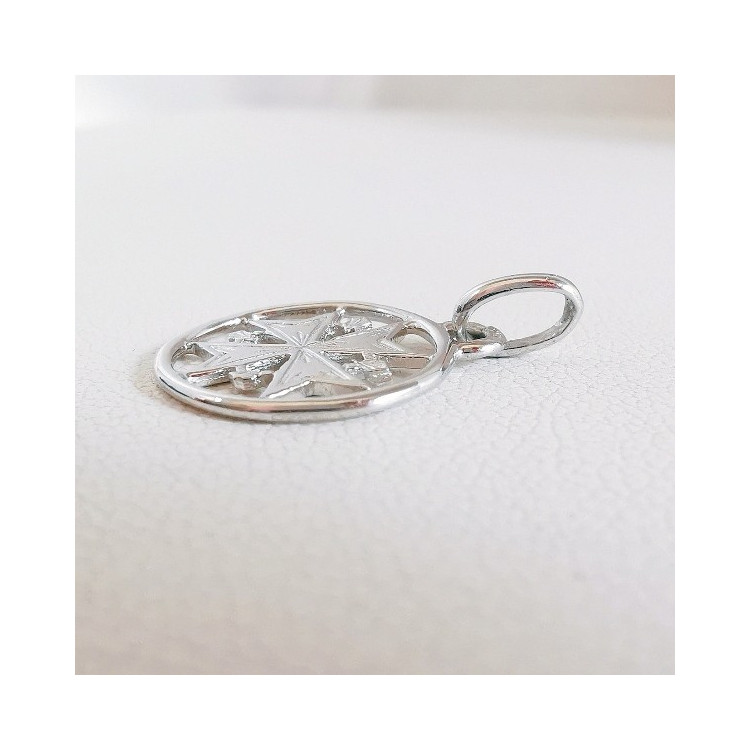 Croix Huguenote Bébé Argent