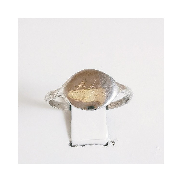 Bague Mixte En Argent - Occasion - Bijou Unisexe