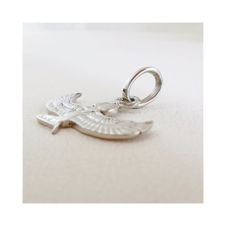 Pendentif égyptien En Argent - Bijou Vintage Occasion