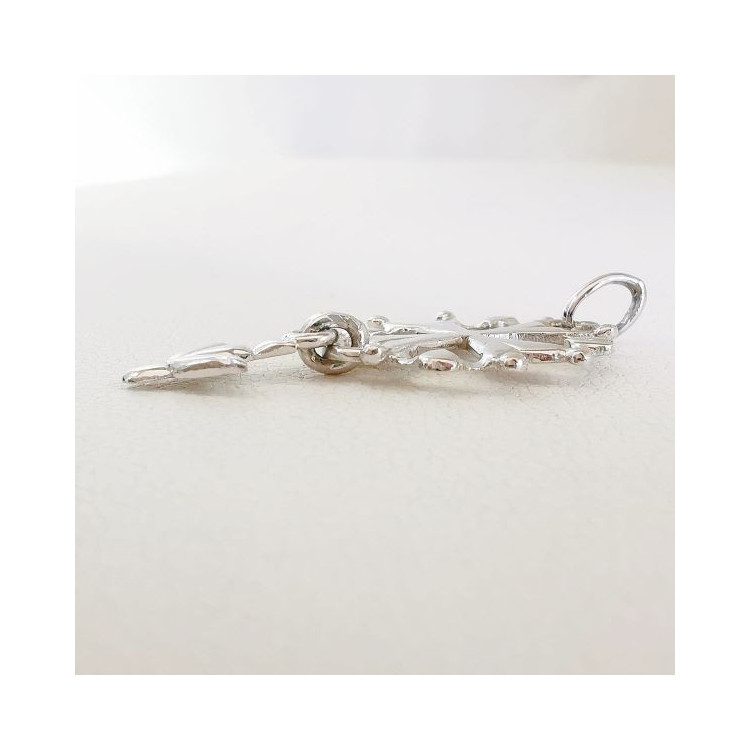 Croix Huguenote Argent