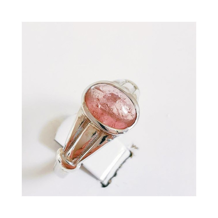 Bague Tourmaline En Argent 925/1000 - Marque A Bijoux - Neuf Avec étiquettes