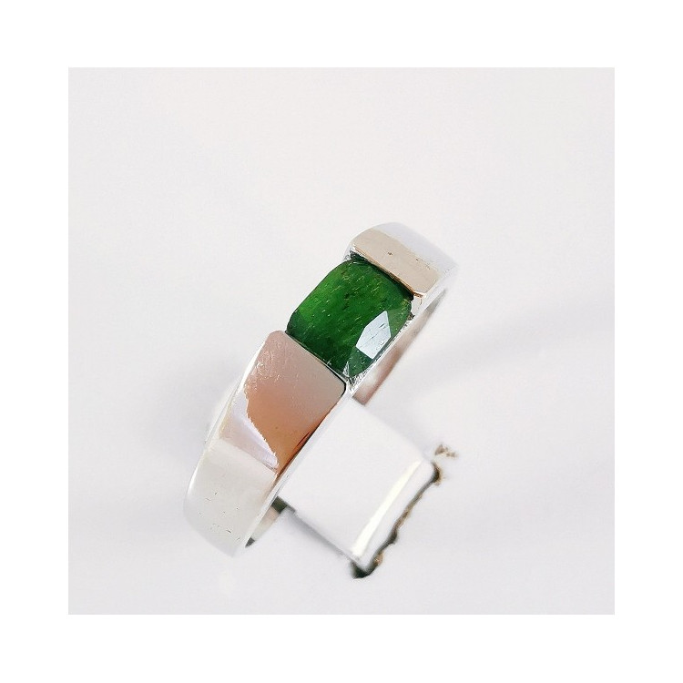 Bague Tourmaline En Argent 925/1000 - Marque A Bijoux - Neuf Avec étiquettes