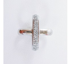 Pendentif Diamants Or Blanc 750 - 18 carats (Bijou Occasion)
