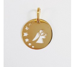 Médaille Ange Or Jaune 750 (18 carats)