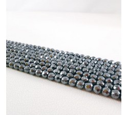 Collier Multi Rangs Perles Facettées