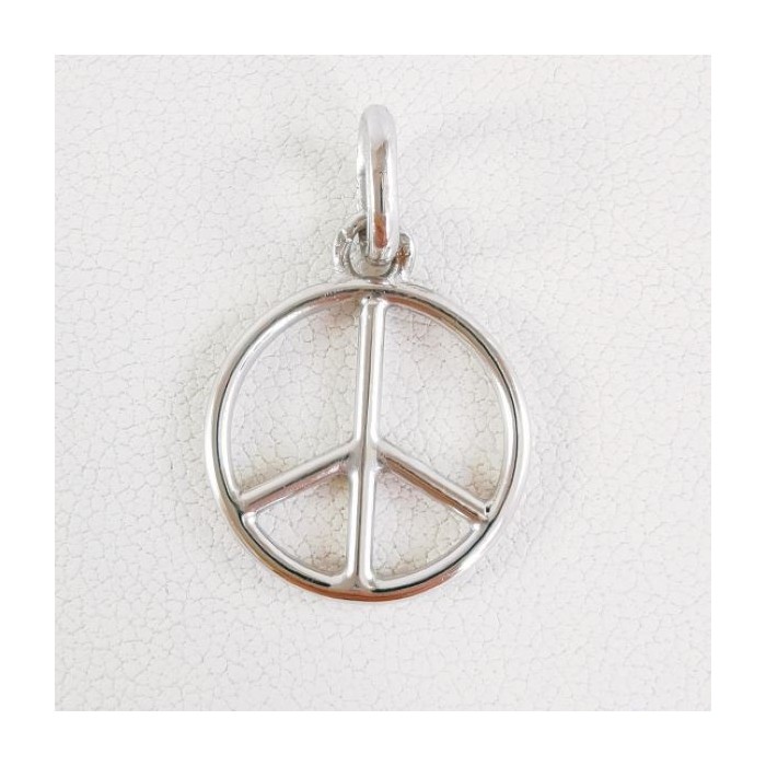 Pendentif Peace and Love Argent