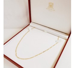 Collier Maille Alternée Bâton Or Jaune 750 - 18 carats