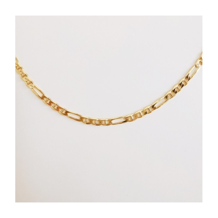 Collier Maille Alternée Bâton Or Jaune 750 - 18 carats