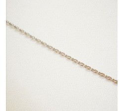 Chaîne 40 cm Maille Forçat Argent 2.90 grammes