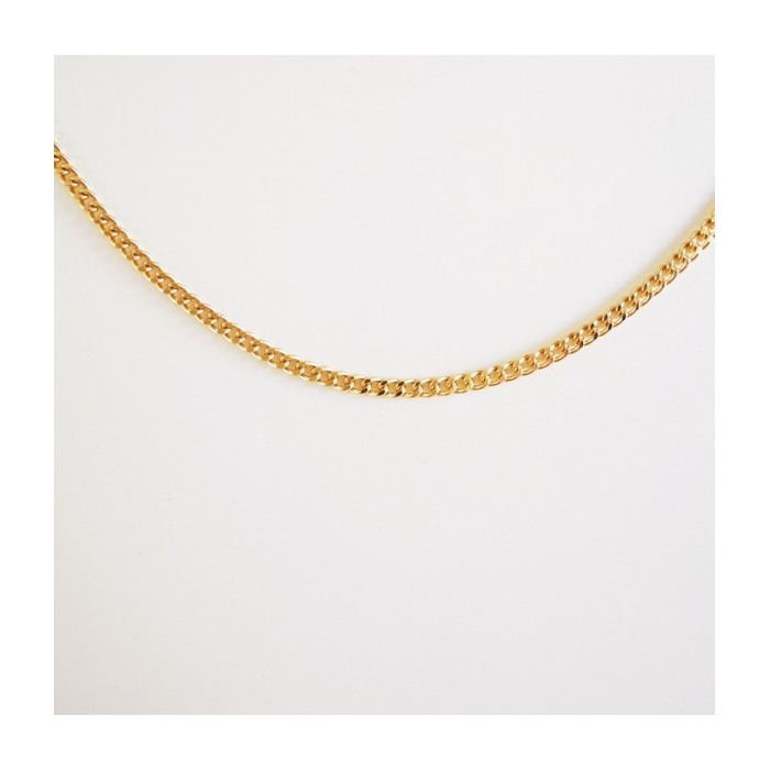 Chaîne 40 cm Or Jaune 750 - 18 carats Maille Gourmette 3.50 grammes