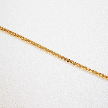 Chaîne 40 cm Or Jaune 750 - 18 carats Maille Gourmette 3.50 grammes