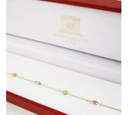 Bracelet Pierres Or Jaune 750 - 18 carats