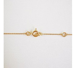 Collier Saphir Or Jaune 750 - 18 carats