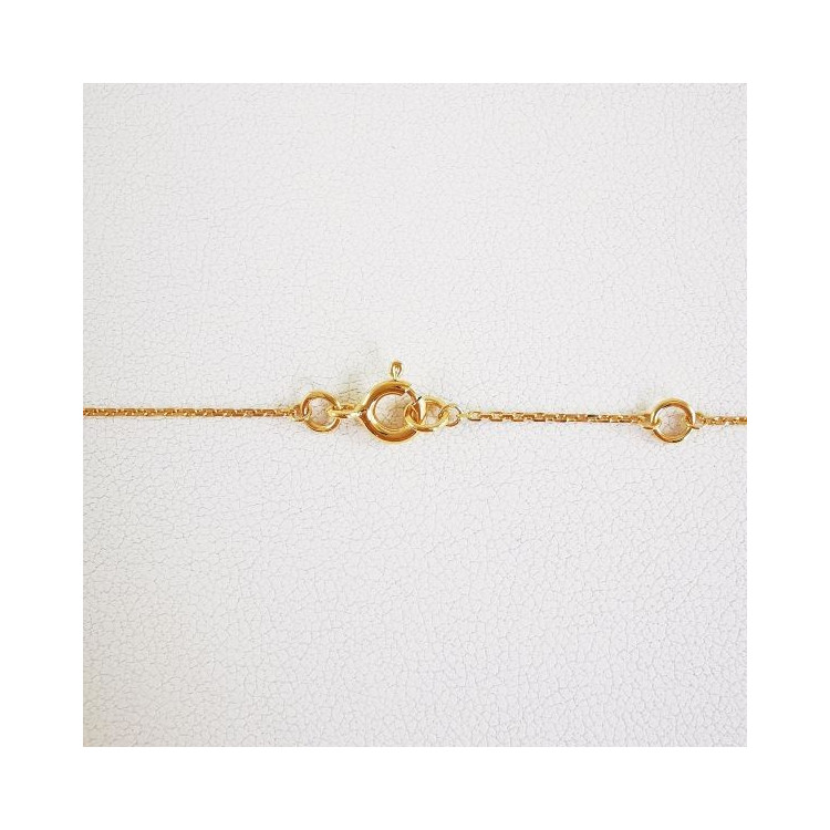 Collier Saphir Or Jaune 750 - 18 carats
