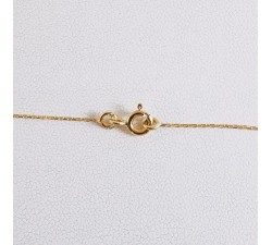 Collier Centre Boules Or Jaune 750 - 18 carats