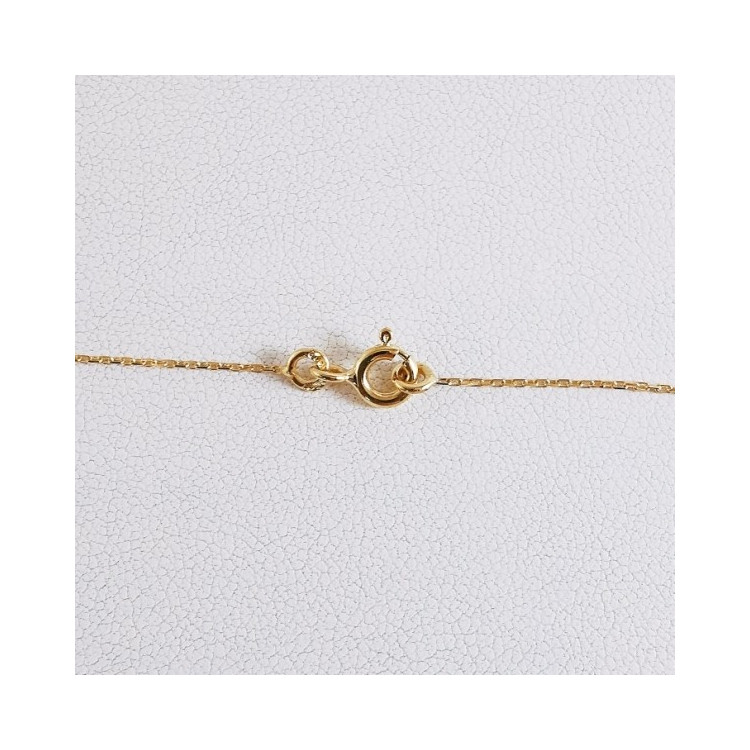 Collier Centre Boules Or Jaune 750 - 18 carats
