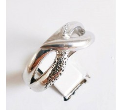 Bague Entrelacée Argent