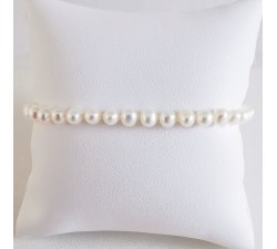 Bracelet perle de Culture Or Jaune 750 - 18 carats