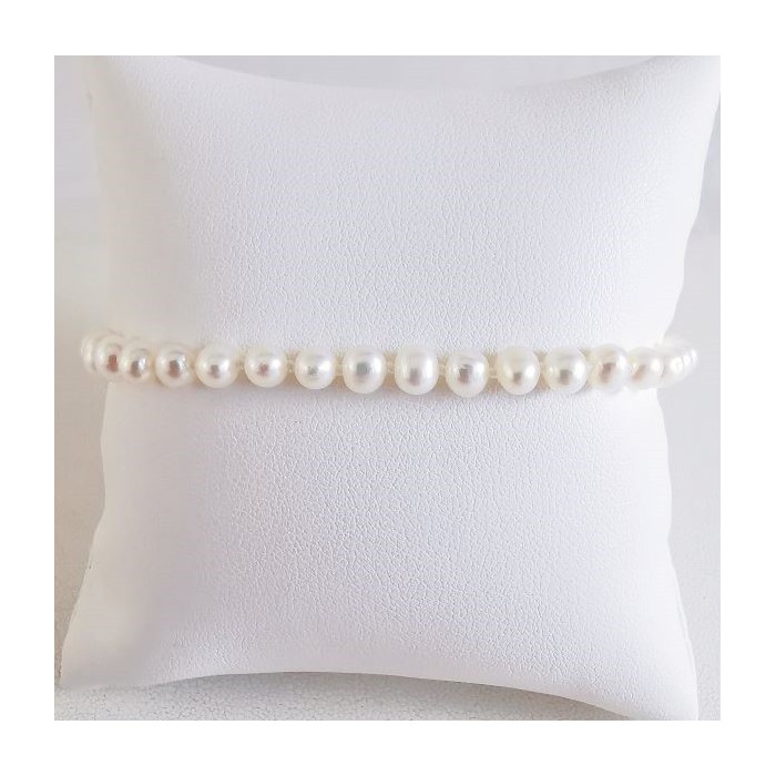 Bracelet perles de Culture Or Jaune 750 - 18 carats